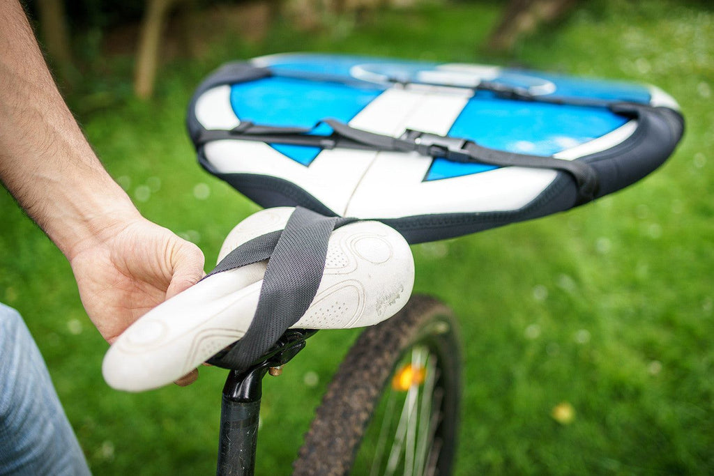 Shore Ride Surf Trolley Attaches to Bike