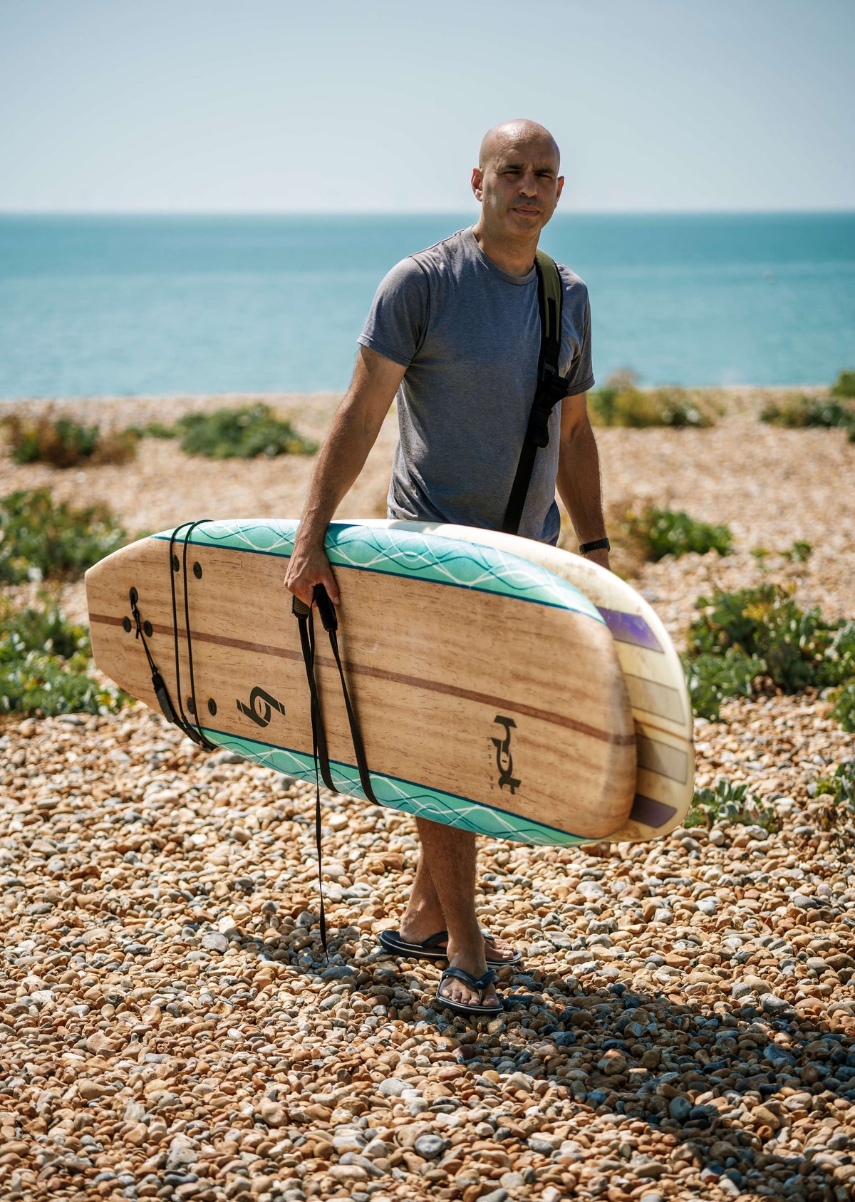 Shore Ride Sling | Ergonomic SUP & Kayak Sling for Long Walks | Shore Ride